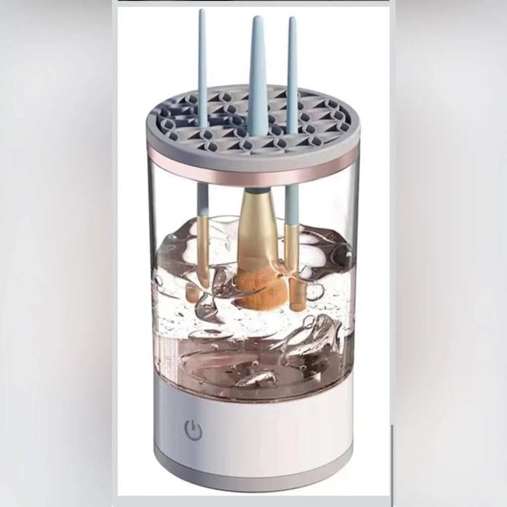 Automatic Electric Makeup Brush Cleaner Portable USB Charging, Spinner Dryer